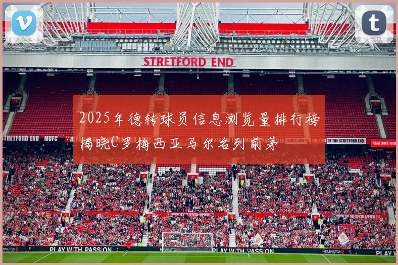 2025年德转球员信息浏览量排行榜揭晓C罗梅西亚马尔名列前茅
